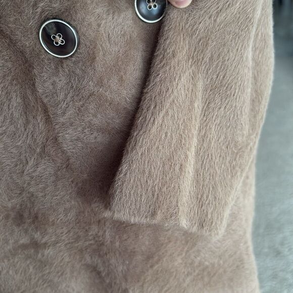 Karen Kane Sweater Coat in Camel - Picture 8 of 11